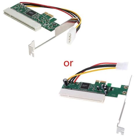 Adaptateur convertisseur haute efficacité PCI-Express PCI-E vers PCI.
