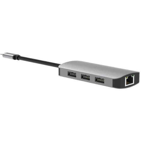 Adaptateur convertisseur HDMI 1080p en alliage d'aluminium pour console de jeu