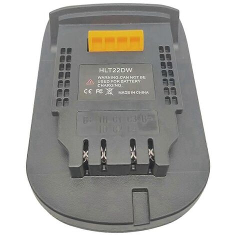 Adaptateur convertisseur HLT22DW pour outil à batterie au lithium--