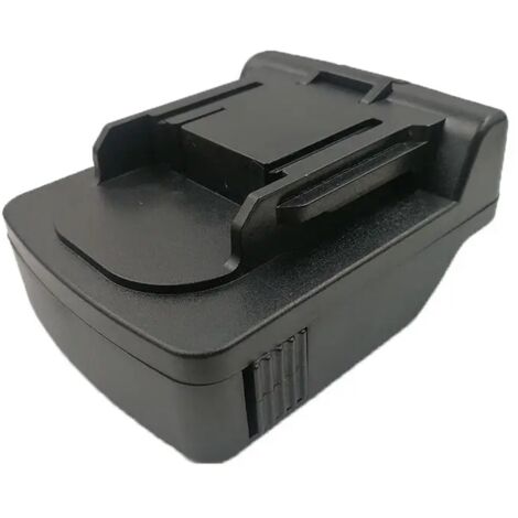Adaptateur/convertisseur Htb18mtl pour batterie Li-ion Hitachi 18 V compatible avec les batteries au lithium Makita 18 V.