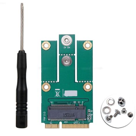 Adaptateur convertisseur PCI Express pour M.2 NGFF vers Mini PCI-E PCI (Intel)