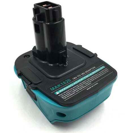 Adaptateur Convertisseur Pour Batterie Li-Ion 18V Outils Compatible BL1830 BL1860 DC9096