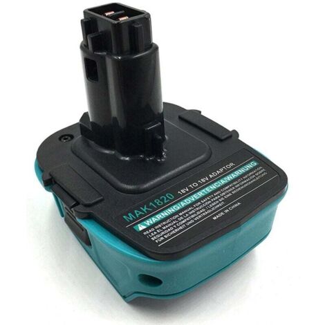 Adaptateur Convertisseur Pour Batterie Li-Ion 18V Outils Compatible BL1830 BL1860 DC9096