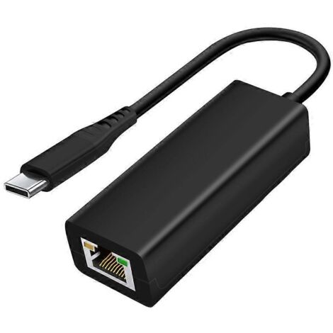 Adaptateur convertisseur réseau Ethernet USB C vers RJ45 1000 Mbps, compatible avec FreeType c-
