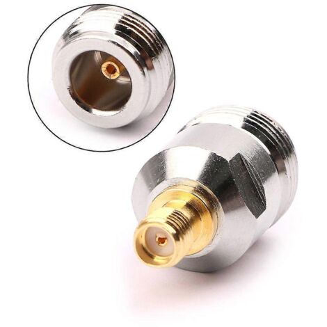 Adaptateur coupleur de connecteur coaxial RF de type N femelle-femelle avec fiche SMA