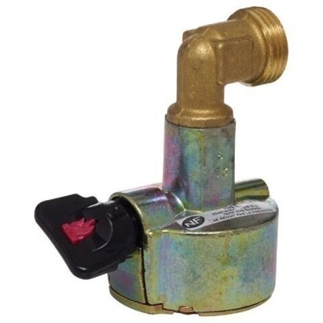 Adaptateur cube sur lyre butagaz pour caravane et camping-car