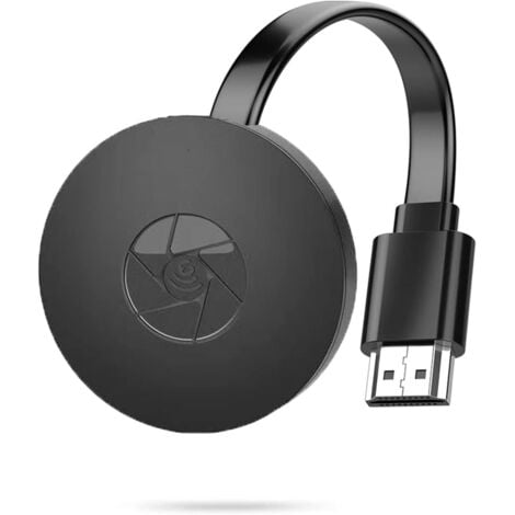 TREETALK Adaptateur d'affichage HDMI sans Fil, Dongle d'affichage WiFi, clé de Streaming HDMI, 4K 1080p 2,4 GHz Miracast HDMI pour Android/iOS/Windows Support Miracast Airplay DLNA TV Monitor Projecteur