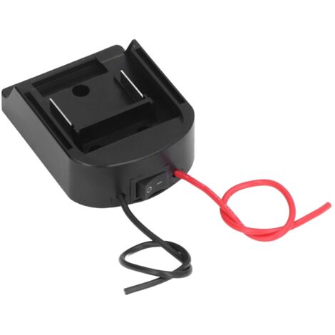 Adaptateur d'Alimentation avec Commuteur et Câble 14AWG pour Projets DIY 14.4‑60V