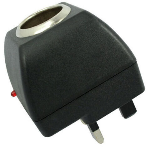 Adaptateur d'alimentation De Voiture, 220V à 12V Adaptateur De Prise Allume-Cigare, Adaptateur De Prise pour Onduleur Allume-Cigare, Convertisseur Tension d'alimentation pour Voiture