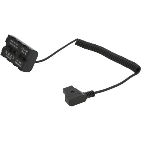 Adaptateur d'alimentation DTap vers NPF550 pour éclairage d'appoint, batterie factice et chargeur