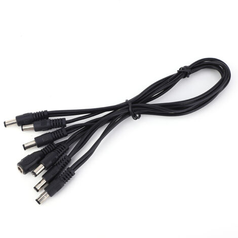 Adaptateur d'Alimentation en Chaîne 1 à 6 pour Pédales d'Effet Guitare Électrique