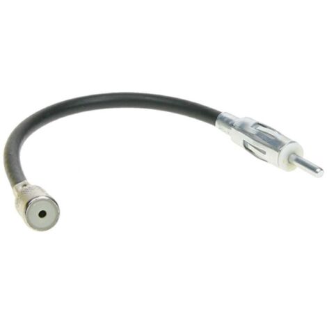 Adaptateur d'antenne : câble ISO-DIN  fiche droite