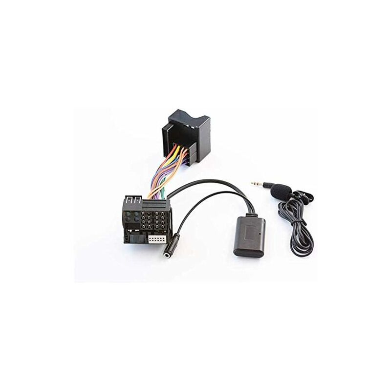 Adaptateur d'appel Mains Libres Bluetooth sans Fil pour Je a CD stéréo AUX Interface Musique pour RCD510 310+ 300+ RNS510 315