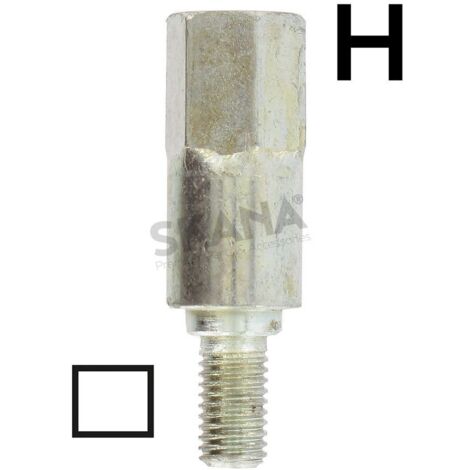 Adaptateur d'arbre carré 5,4 mm renvoi d'angle universel