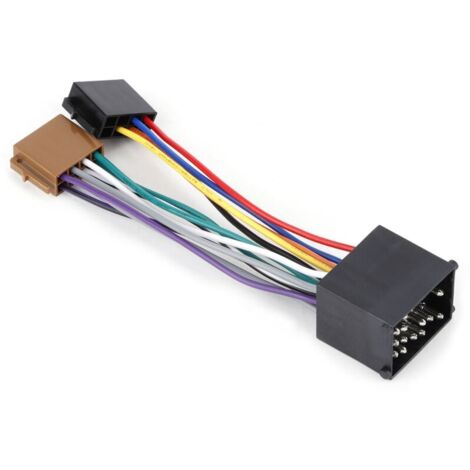 Adaptateur d'autoradio, cable de faisceau stéréo, prise ISO, adapté pour E36 E46 E39