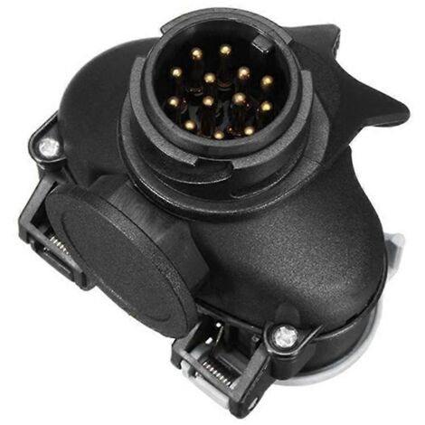 Adaptateur de barre de remorquage pour caravane et camping-car, convertisseur de prise et de fiche pour remorque ---