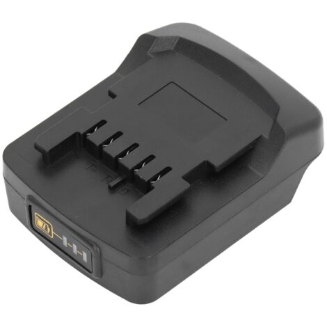 Adaptateur de Batterie 18V avec Connecteur et Voyant Lumineux pour Outils Électriques