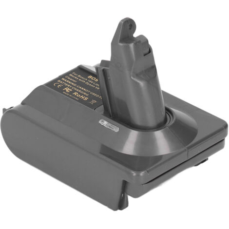 Adaptateur de batterie 18V pour aspirateur Bosch V6, boîtier robuste et connexion fiable.