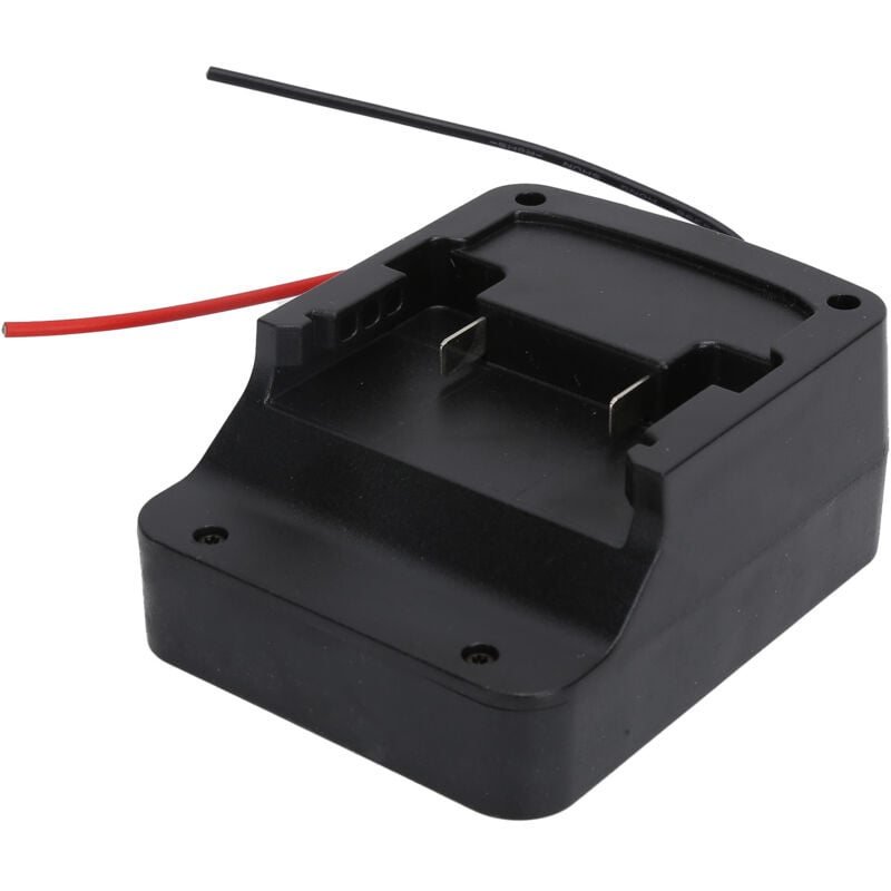 Sjlerst - Adaptateur de batterie au Lithium Hitachi 18V, support de Source d'alimentation avec fils connecteur de batterie