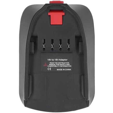 Adaptateur de batterie convertisseur pour Bosch BAT618, Batteries Li-Ion 18V, outil électrique BOSB18C