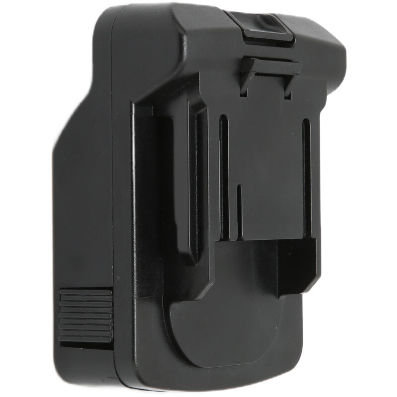 Kkmoon - Adaptateur de Batterie pour Outils Électriques - Convertisseur de Batterie Metabo 18V vers Makita - Design Compact et Léger (Noir)