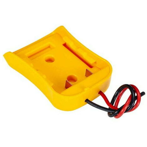 Adaptateur de batterie pour roue électrique DeWalt, connecteur de batterie 20 V avec câbles 12 AWG