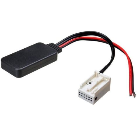 Adaptateur de bluetooth Câble Audio AUX 12PIN Pr Peugeot 207 307 407 308 Citroen C2 C3 RD4