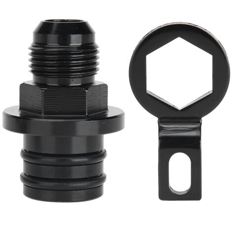 Adaptateur de Bouchon de Bloc Honda Acura Série D16 avec Raccord de Ventilation 10AN