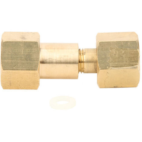 Adaptateur de bouteille CGA-320 vers CGA-580 : passage d'une bouteille de dioxyde de carbone à un régulateur d'argon