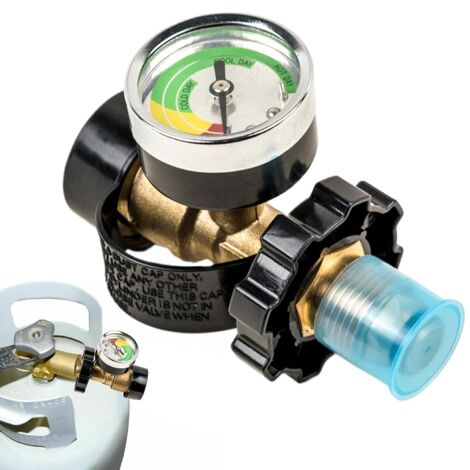 Adaptateur De Bouteille De Propane POL Avec Jauge - Indicateur de Niveau