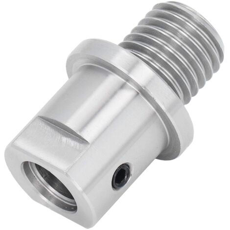 Adaptateur de Broche pour Tour à Bois - Filetage 1" x 8TPI Mâle, Diamètre Intérieur 5/8" - En Alliage Acier - Compatibilité Universelle