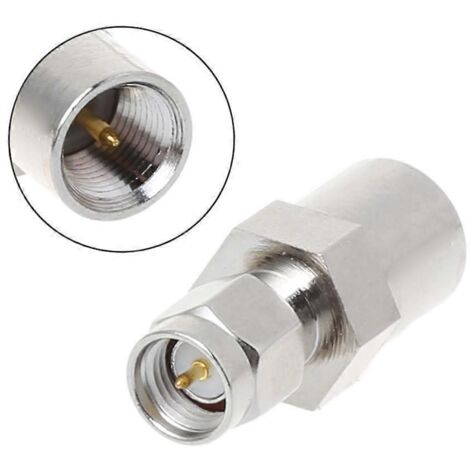 Adaptateur de câble coaxial droit FME/SMA avec connecteur RF mâle FME vers SMA
