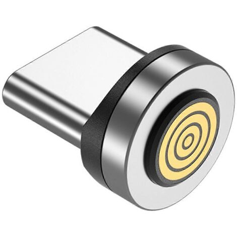 Adaptateur de câble de charge rapide avec embouts magnétiques de type C à 7 broches (5 pièces comme illustré)