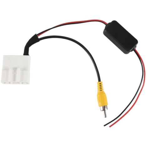 Adaptateur de caméra de recul 24 broches pour Toyota Kluger RAV4 (câble adaptateur pour caméra de recul vers GPS)