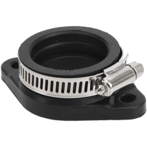 Adaptateur de carburateur de moto caoutchouc collecteur d'admission noir botte de carburateur pour KEIHIN KOSO OKO 6029mm / 2.361.14in