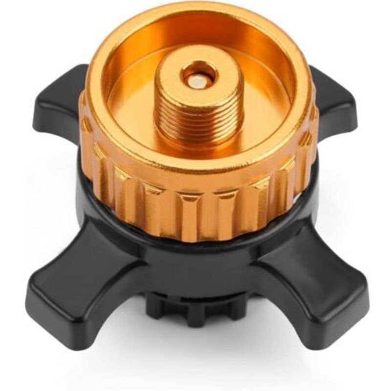 Adaptateur pour cartouche de gaz, adaptateur pour bouteille de cartouche de gaz Easy-Click/CV, conversion de fermeture à baïonnette vers filetage