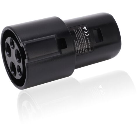 Adaptateur de charge mobile 80A 240V AC J1772, adaptateur de charge pour voiture électrique, compatible avec Tesla Model 3 S X Y