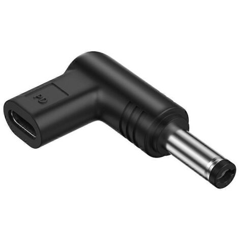 Adaptateur de Charge Type C Femelle vers Jack DC Mâle Convertisseur - DC 5.52.1