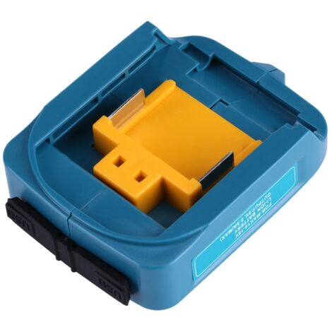 Adaptateur de charge USB pour ADP05 Makita BL1815 BL1830 BL1840 BL1850 1415 14-18 V bleu