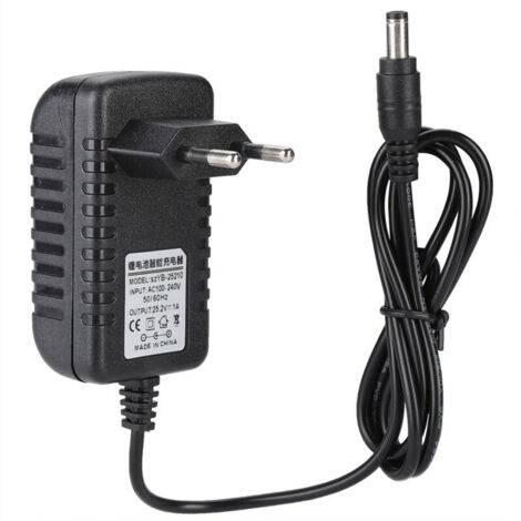 Adaptateur de chargeur rapide Li-ion 25,2 V/1 A avec protections multiniveaux