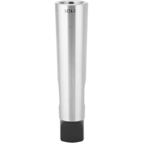 Adaptateur de Cône Morse, MT4-MT1 / MT4-MT2 / MT4-MT3 Adaptateur de Réduction de Douille de Perçage Morse Taper Haute Performance pour Le Fraisage de Tours(MT4- MT3).