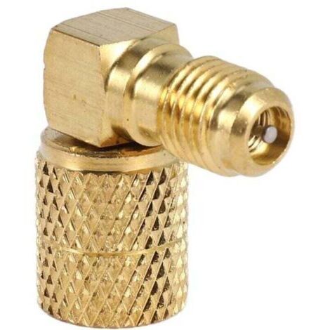 Adaptateur de connecteur d'adaptateur de réfrigération M1/4 Sae-F 5/16 pour tuyau de manomètre R410A