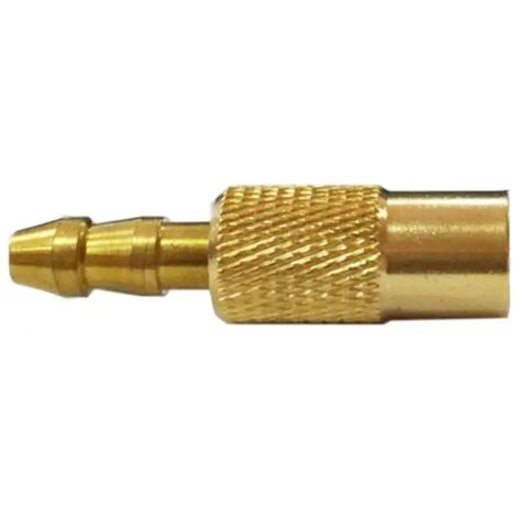 Adaptateur de connecteur de valve de gonfleur de pneu de voiture ou de camion, outil de réparation de clip de mandrin de pompe à air, buse à gaz en cuivre pur-AquaForge