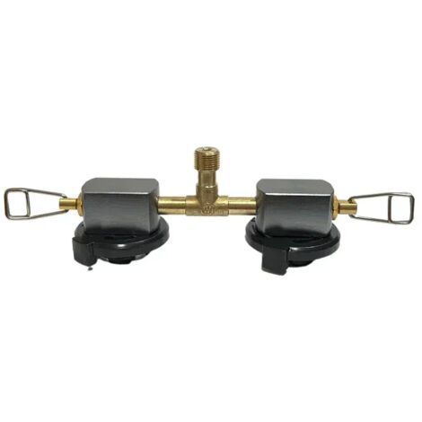 Adaptateur de conversion butane 2 en 1 pour réchaud à gaz de camping, bouteille de conversion butane adaptée au camping et à la randonnée, réchauds de cuisine portables