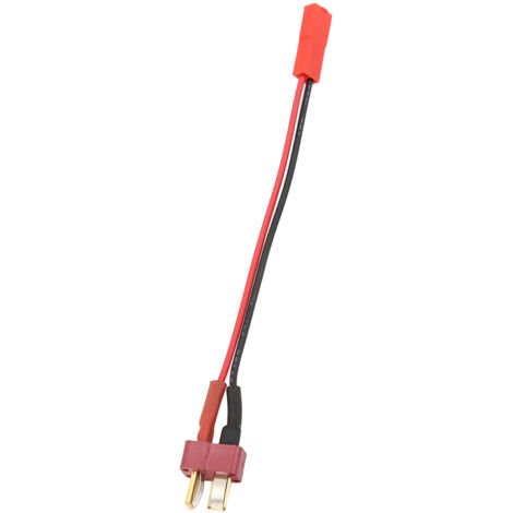Adaptateur de Conversion Mâle T vers Connecteur JST Mâle 130mm pour Modèles RC