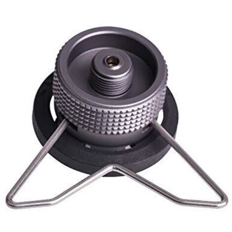 Adaptateur de conversion verrouillable, pour type de bouteille de buse/cartouche de gaz butane/bidon à visser type gaz/bidon de valve Lindal (Z10)
