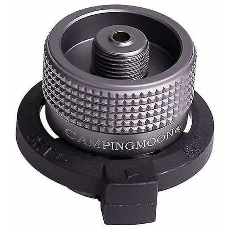 Adaptateur de conversion verrouillable, pour type de bouteille de buse/cartouche de gaz butane/cartouche de gaz à visser/cartouche de valve lindal (z11)