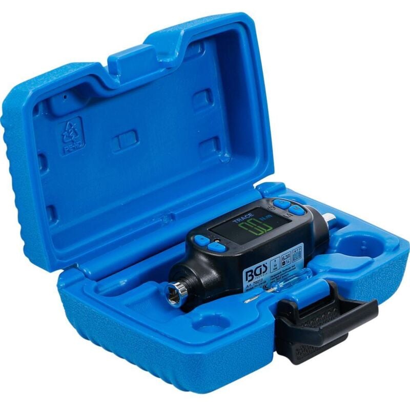 Bgs Technic - Adaptateur de couple / dynamometrique digital 1/4 , 6-30 nm