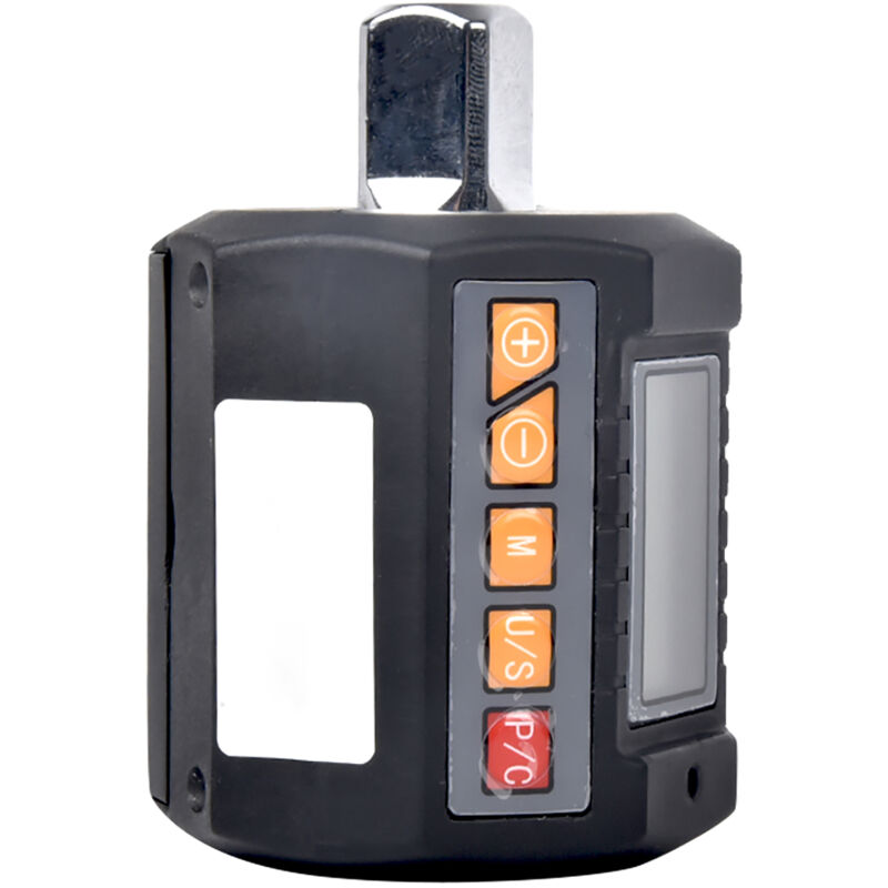 Adaptateur de couple numérique Compteur de couple électronique avec écran LCD Mesure le couple en Nm, Kg-Cm, Ft-Lb, In-Lb Plage de clés