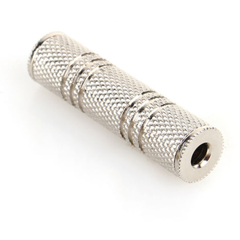 Adaptateur de Coupleur Audio Femelle à Femelle 3.5mm pour Extension de Connexion Stéréo